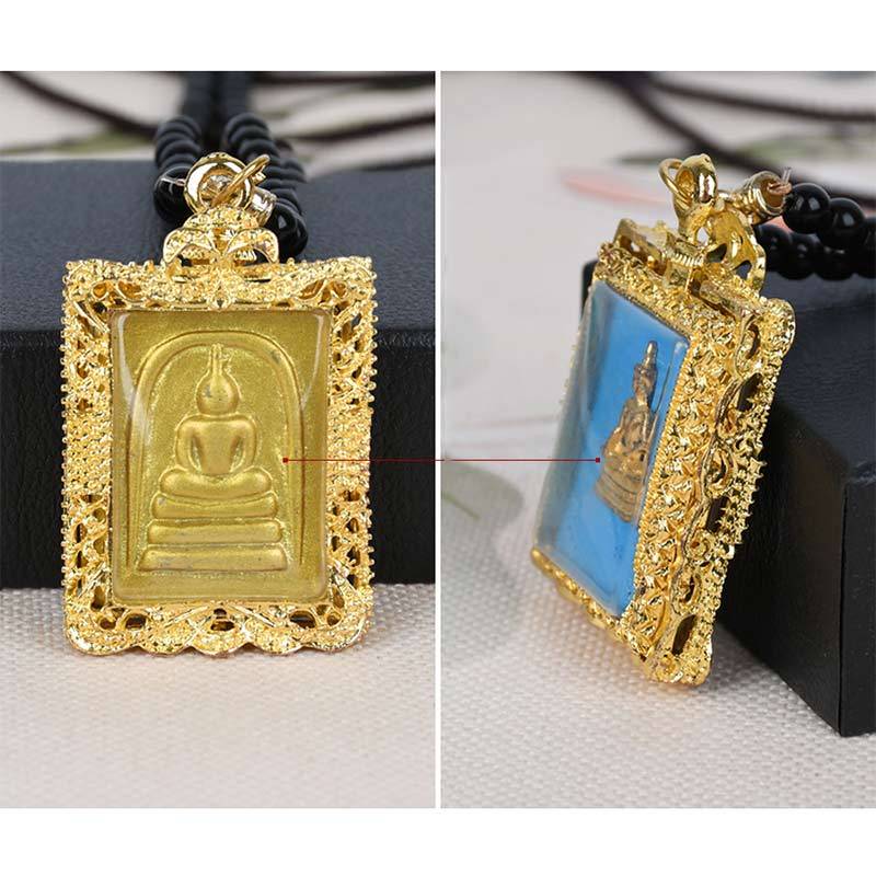 Obsidian mystic zen Serenity Pendant Necklace (Extra 30% Off | USE CODE: FS30)