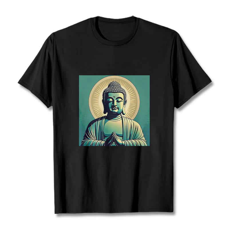 Aura Green mystic zen Tee T-shirt