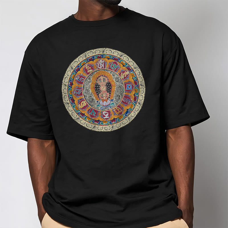 Dorje Vajra Mandala mystic zen Cotton Tee T-shirt