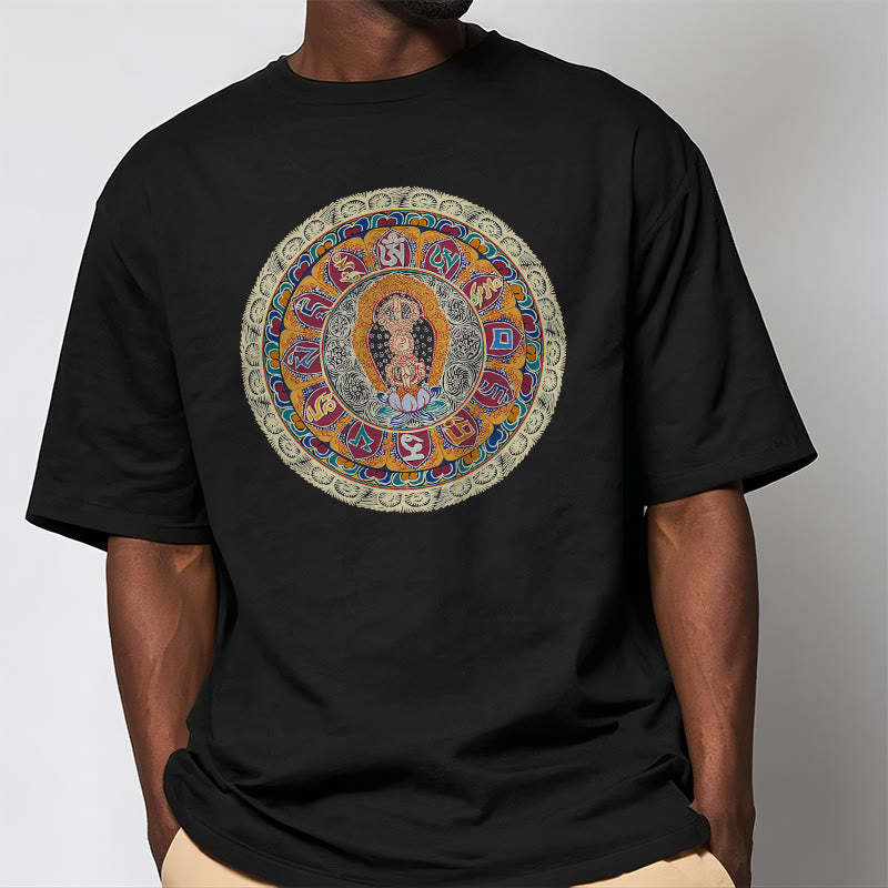 Dorje Vajra Mandala mystic zen Cotton Tee T-shirt