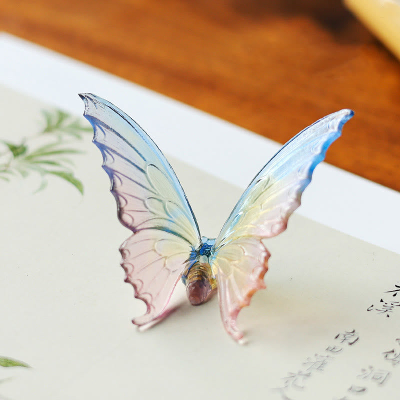 Butterfly Healing Incense Burner Desk Decoration