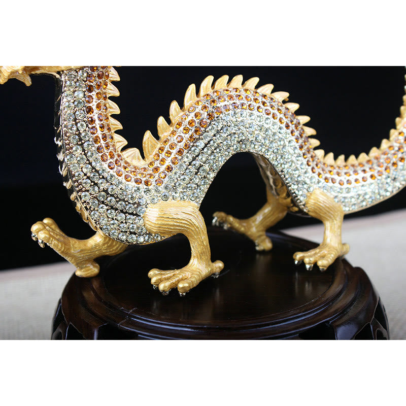 Handmade Feng Shui Dragon Luck Success Home Decoration