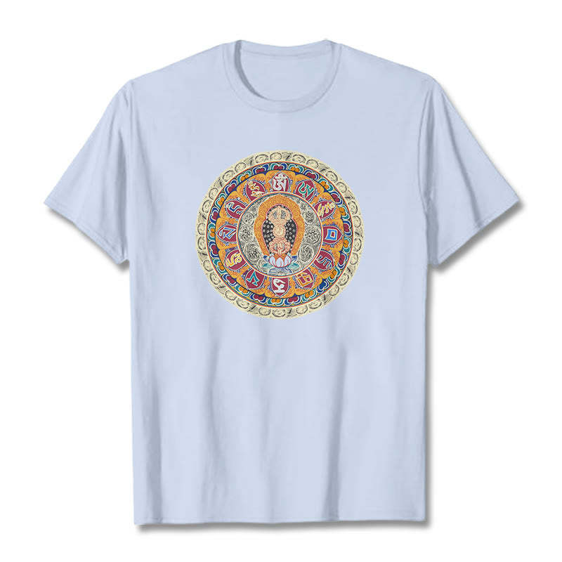 Dorje Vajra Mandala mystic zen Cotton Tee T-shirt