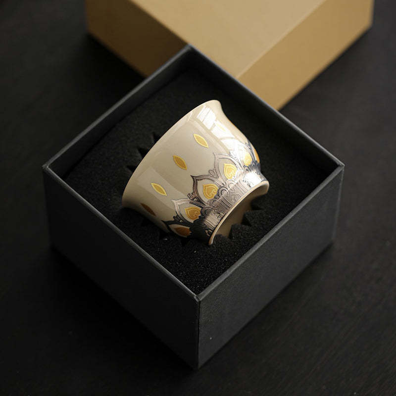 Dunhuang Color Thousand mystic zens Teacup Kung Fu Tea Cup 100ml