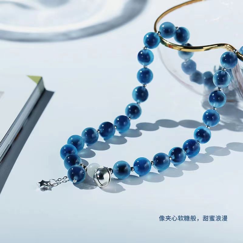 Starry Wishes｜Instagram-Style Double-Layer Star Bell Bracelet for Women Niche Design BFF Bracelet Fresh Sweet Girl Accessories