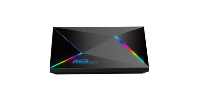 R69 Plus 64GB Allwinner H728 Quad-core ARM Cortex A55 Android 14.0 8K Wifi 1000m BT 5.0+ Voice Remote Control Network Player