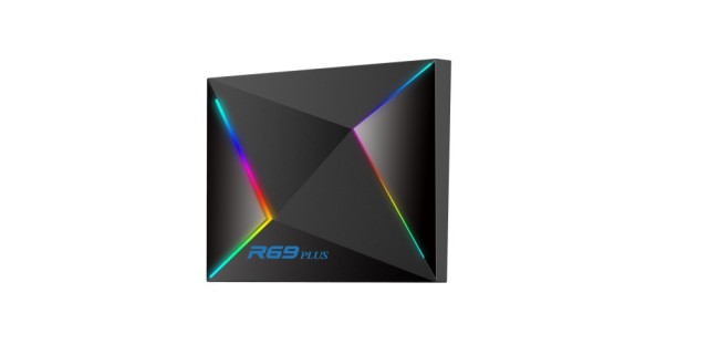 R69 Plus 64GB Allwinner H728 Quad-core ARM Cortex A55 Android 14.0 8K Wifi 1000m BT 5.0+ Voice Remote Control Network Player