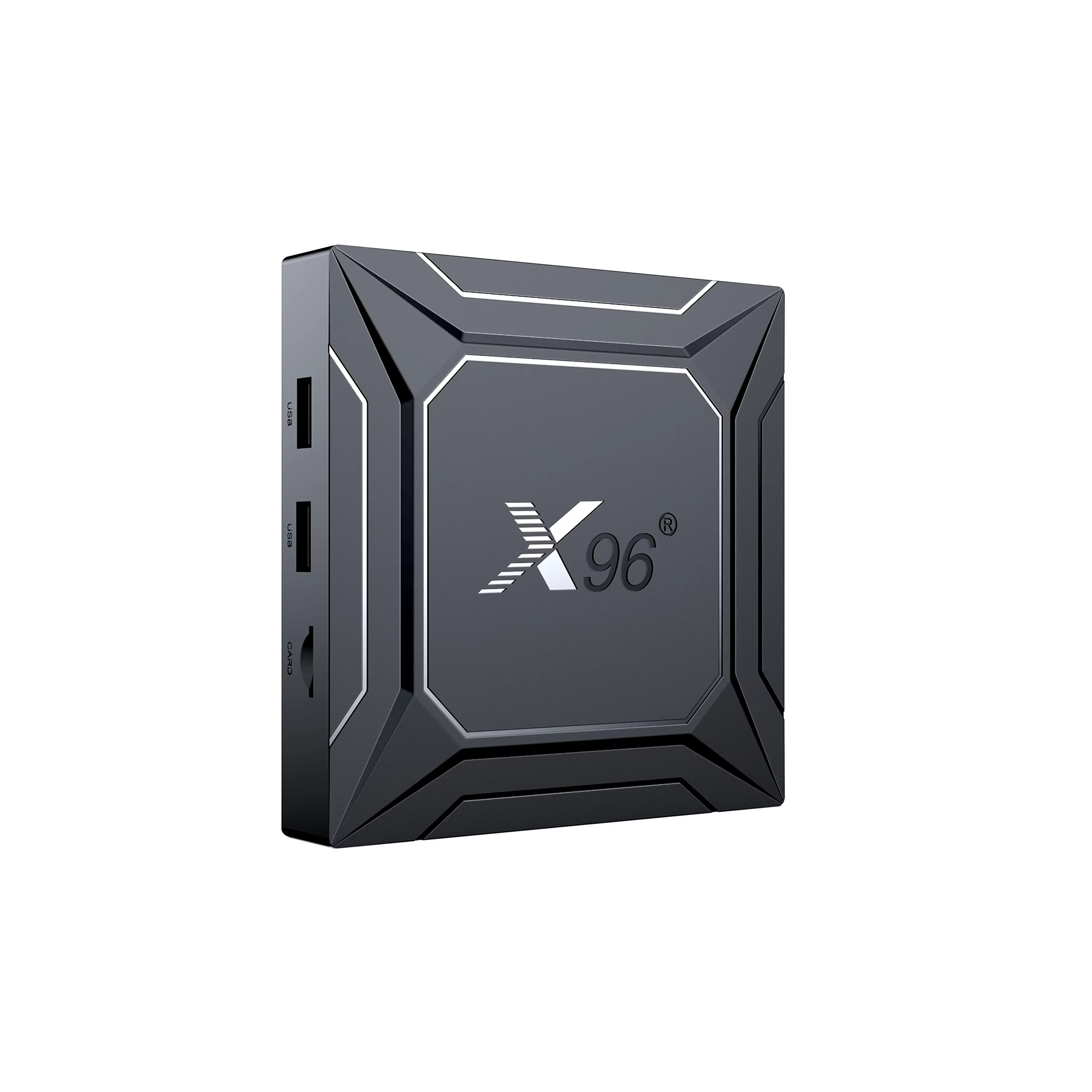 Android Tv box X96M200 4GB 64GB Amlogic X5M  Android 14 Wifi6 BT Voice Remote Control Set top box