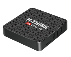 H-THINK S200 Android Tv box Allwinner H313 1GB 8GB Android 10 Dual wifi BT Voice Remote Control Set top box