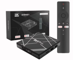 Tx90PRO Android Tv box Allwinner H618 4GB 32GB Android 12 Dual wifi BT Voice Remote Control Set top box