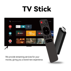 TV Stick OM+ Amlogic S905 Android 9.0 Smart TV Box 2.4G Wifi  TV Dongle