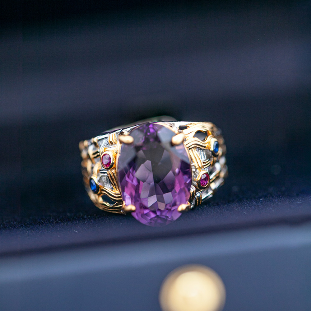 紫水晶戒指