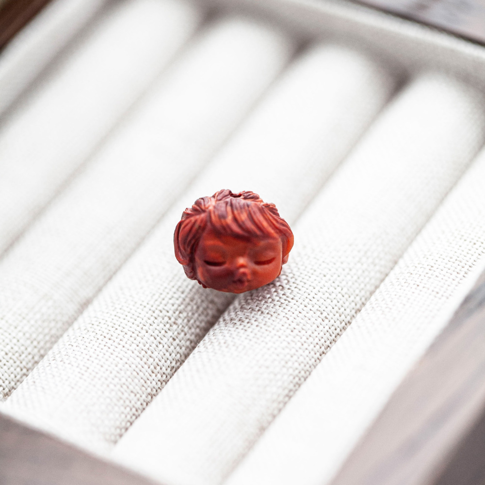 南红雕刻件可自己DIY