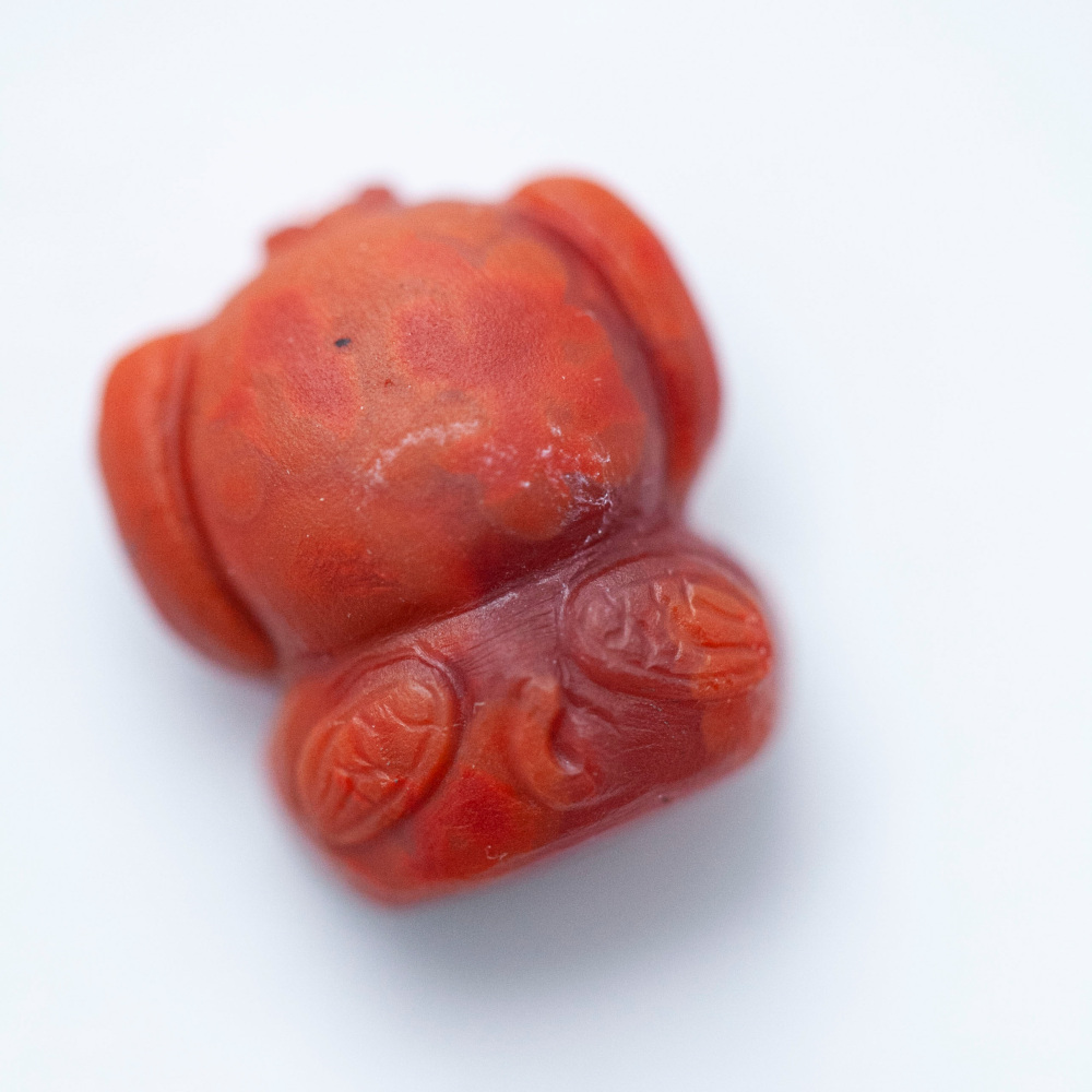 南红雕刻件小象