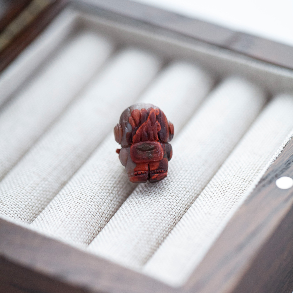 南红雕刻机小小吉他手