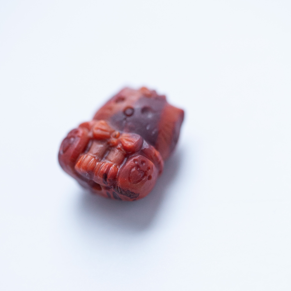 南红雕刻件招财猫