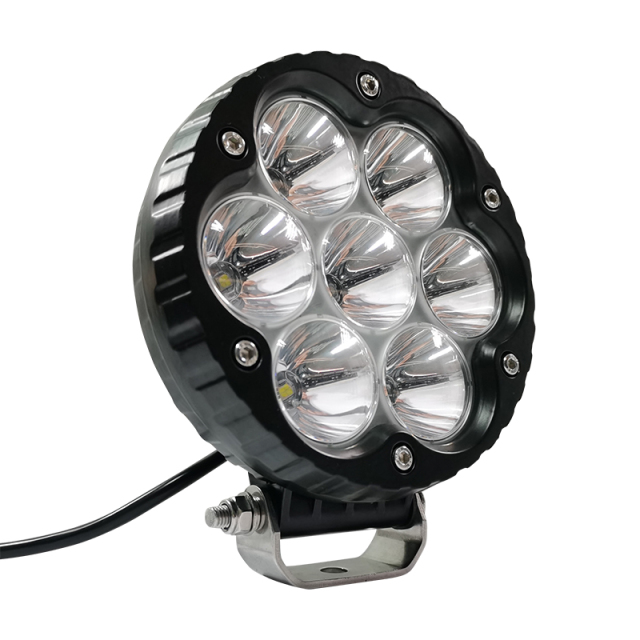 6.5" 70W LED Driving Light,7inch round 70W E-mark ECE approval heavy duty LED auxiliary driving light,NSSC LIGHTING