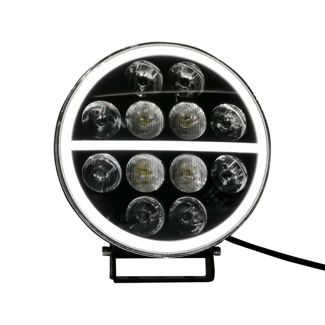 8.5" 180W LED Driving Light With position light,9 inch round 180W LED Driving light with DRL、position light,NSSC LIGHTING