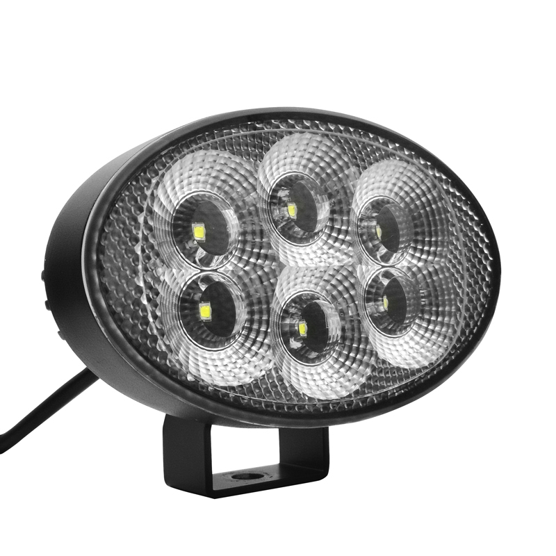 Oval shape O60 LED work light,Oval shape 66W extra wide 60° flood LED tractor minning work light,NSSC LIGHTING