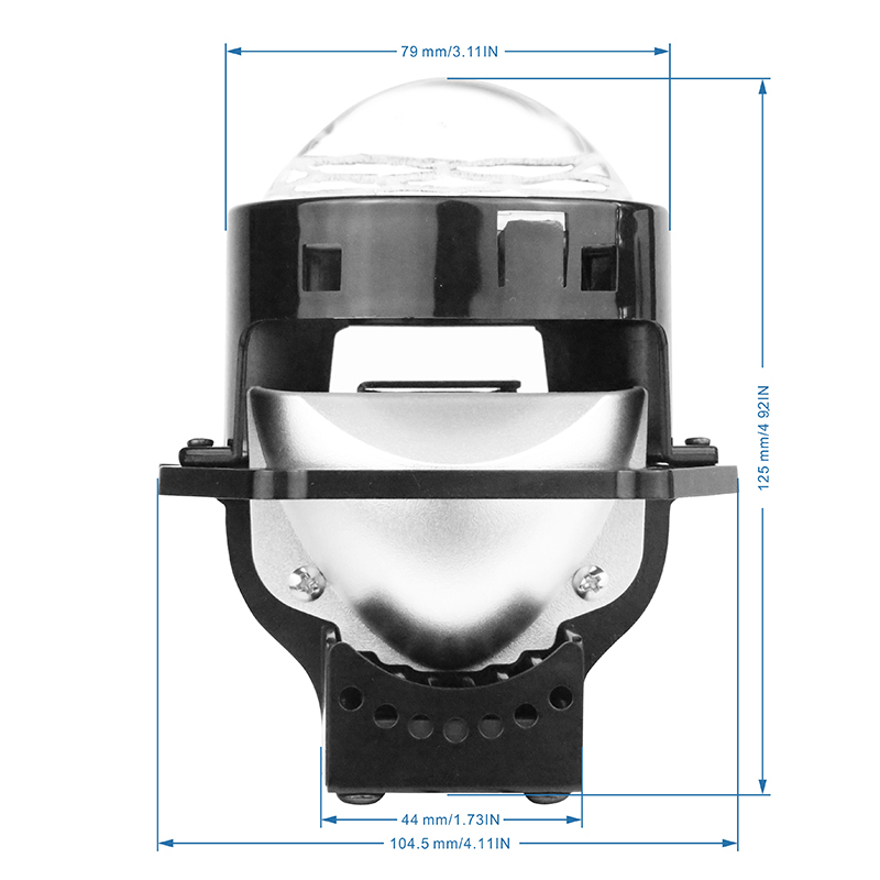 3 Inch BI-LED projector lens 40W 50W,3 INCH BI-LED Projector lens module 40W 50W,NSSC LIGHTING