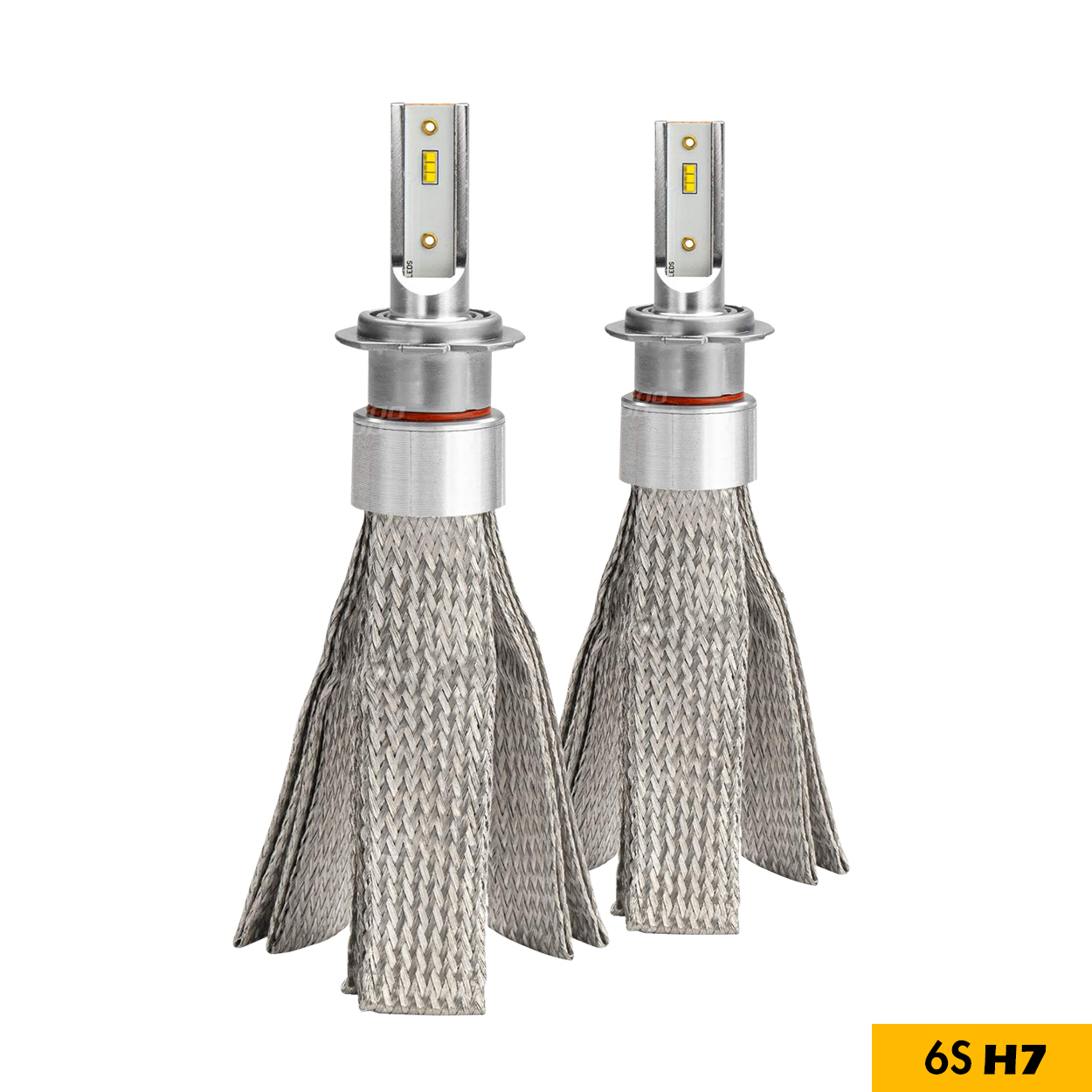6S H7 copper belts LED headlight bulb,fanless copper belts LED headlight bulb 6S H7,NSSC LIGHTING