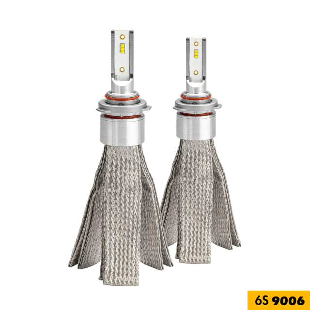 ,fanless copper belts LED headlight bulb 6S 9006,MY SHOP