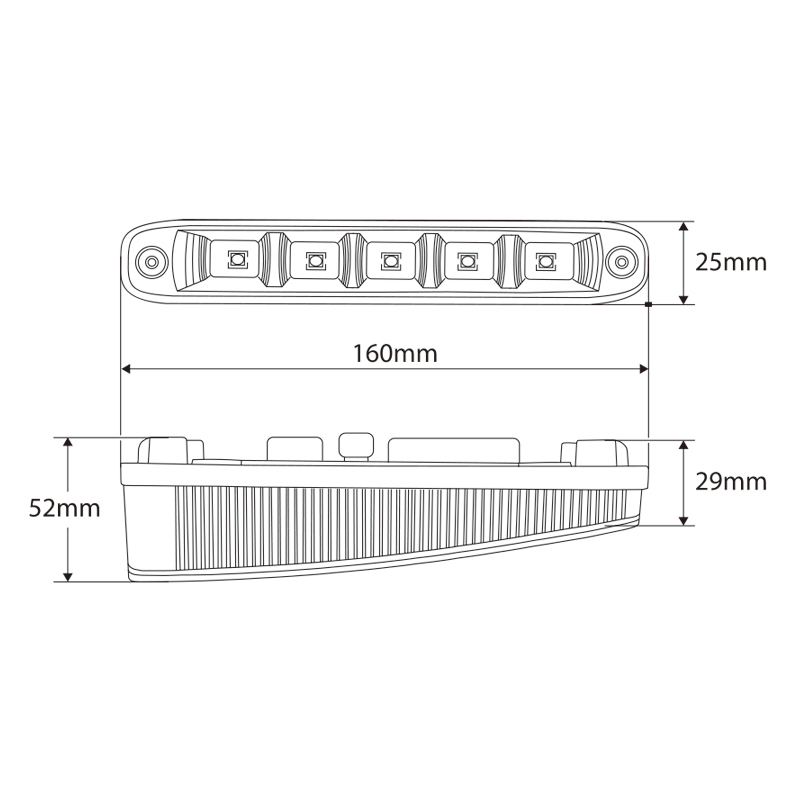 506HP R87 approved LED daytime running light,506HP high power LED daytime running light,NSSC LIGHTING