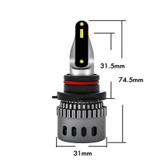K3 HB3 9005 30W One Body No external driver CANBUS free LED headlight bulb,NSSC 30W no external driver easy install plug and play K3 HB3 9005 LED headlight bulb,NSSC LIGHTING