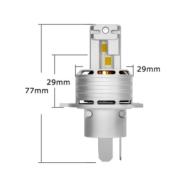 X9 H4 50W high power plug & play LED headlight bulb,High power plug and play 50W CANBUS error free LED headlight bulb X9 H4,NSSC LIGHTING