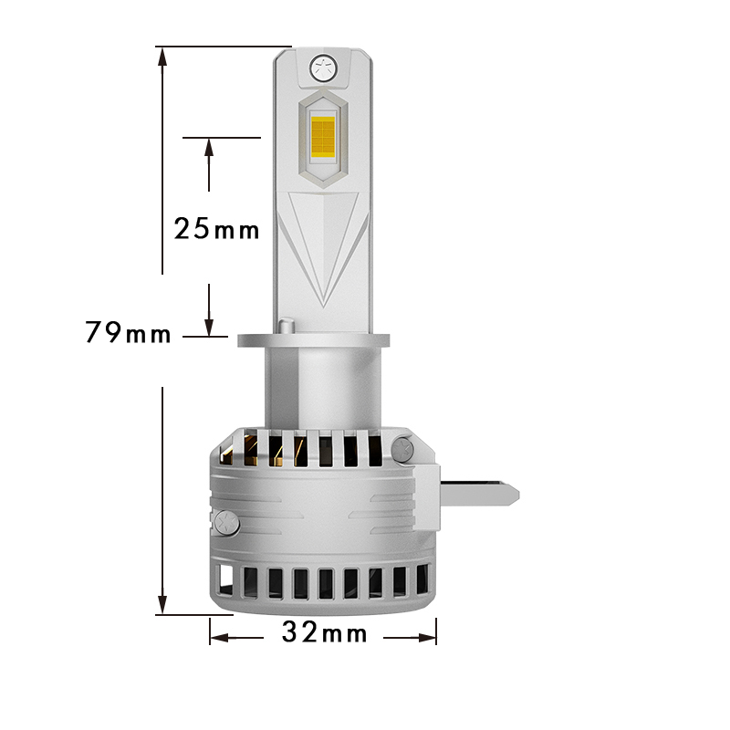 X9 H1 50W high power plug & play LED headlight bulb,High power plug and play 50W CANBUS error free LED headlight bulb X9 H1,NSSC LIGHTING