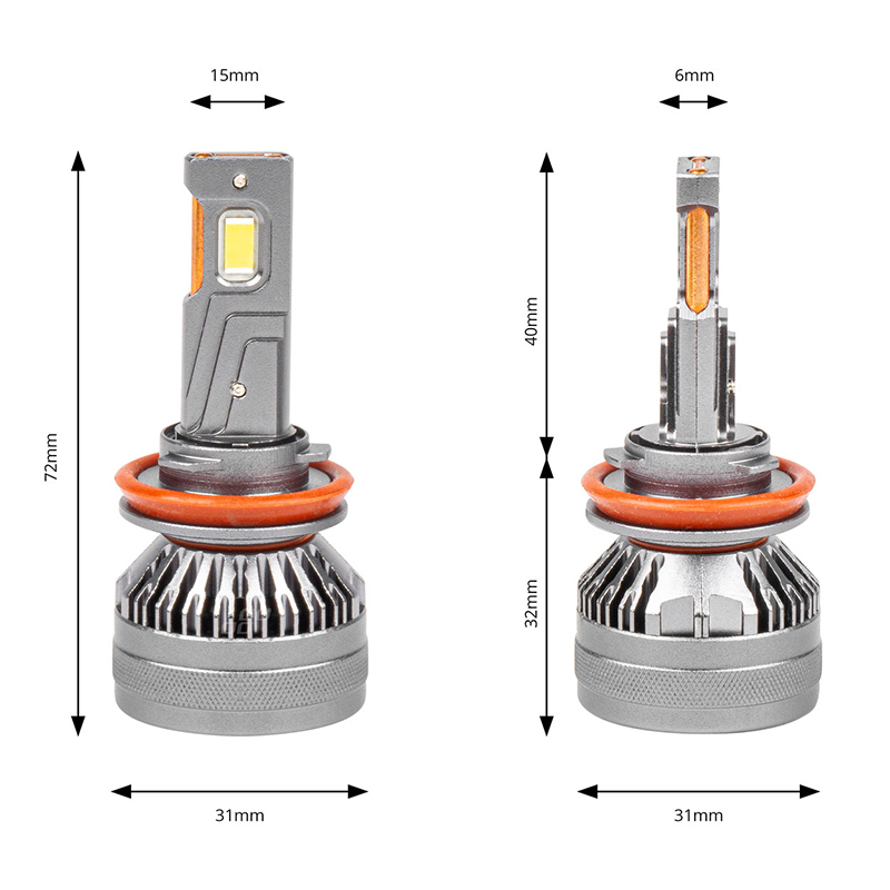 Z3 H8 H9 H11 H16 80W super power CANBUS free LED headlight bulb,Super power 80W Z3 H8 H9 H11 H16 CANBUS FREE plug and play double heat pipes cooling for longevity led headlight bulb,NSSC LIGHTING