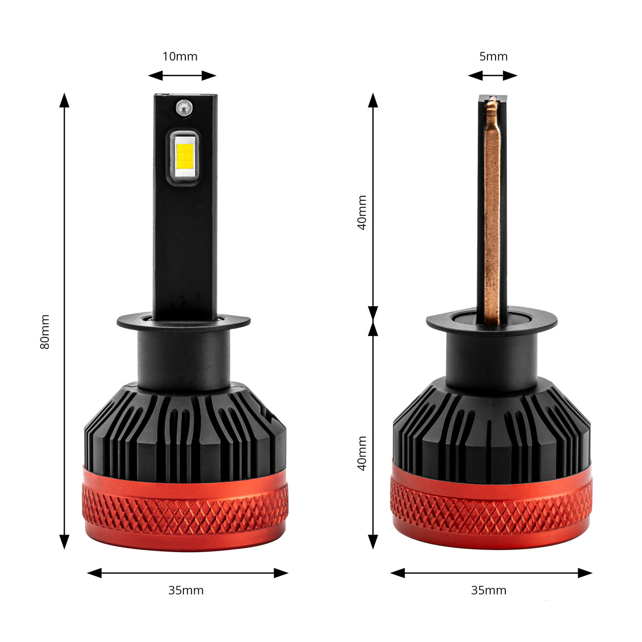 Z4 H1 45W super power CANBUS free LED headlight bulb,Super power Z4 H1 CANBUS FREE plug and play heat pipe cooling for longevity led headlight bulb,NSSC LIGHTING