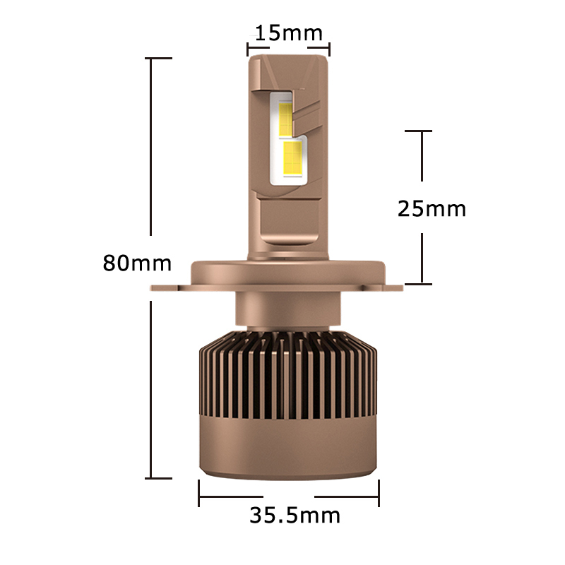 Z7 H4 90W super power CANBUS free LED headlight bulb,Super power Z7 H4 CANBUS FREE plug and play triple heat pipes cooling for longevity led headlight bulb,NSSC LIGHTING