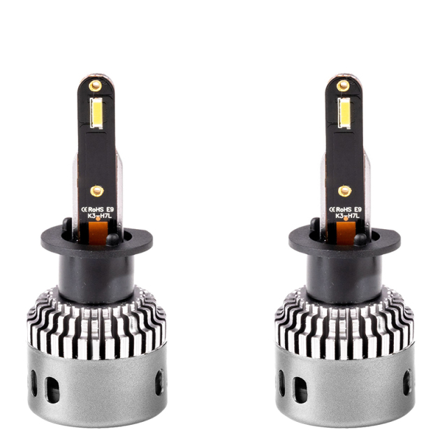 K3 H1 30W One Body No external driver CANBUS free LED headlight bulb,NSSC 30W no external driver easy install plug and play K3 H1 LED headlight bulb,NSSC LIGHTING