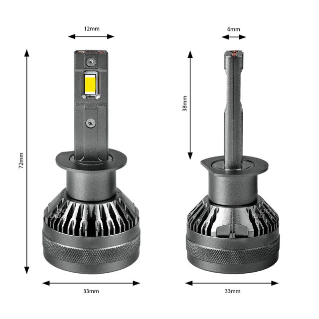 Z3 H1 80W super power CANBUS free LED headlight bulb,Super power 80W Z3 H1 CANBUS FREE plug and play double heat pipes cooling for longevity led headlight bulb,NSSC LIGHTING