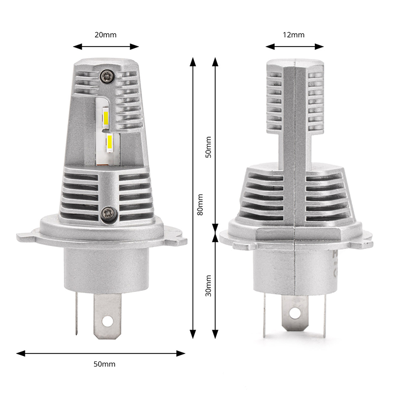 X1 H4 15W fanless plug & play LED headlight bulb,High power plug and play 15W CANBUS error free LED headlight bulb X1 H4,NSSC LIGHTING