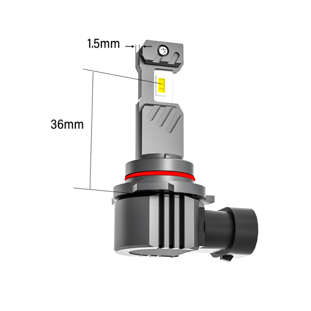 NHC HIR2 9012 All in one 1:1 size plug & play LED headlight bulb,All in one 1:1 size designed plug and play LED headlight bulb NHC HIR2 9012,NSSC LIGHTING
