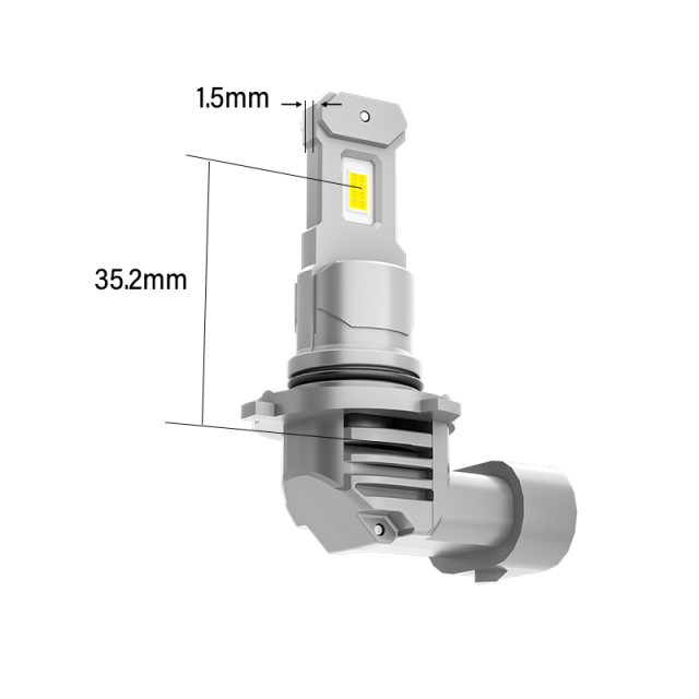 FHZ HIR2 9012 42W 1:1尺寸LED汽车大灯,诺思赛直插式42W智能解码大功率原装尺寸设计LED汽车大灯FHZ系列HIR2 9012,MY SHOP
