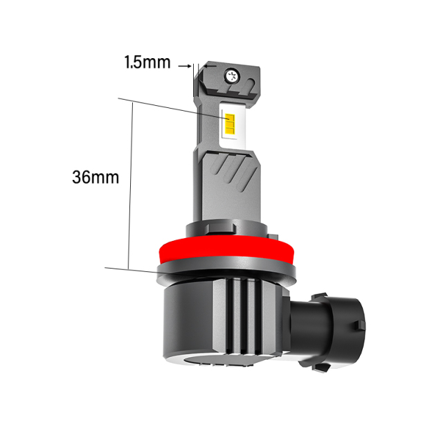 NHC H11 All in one 1:1 size plug & play LED headlight bulb,All in one 1:1 size designed plug and play LED headlight bulb NHC H11,NSSC LIGHTING