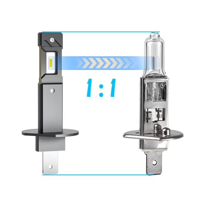 NHC H1 All in one 1:1 size plug & play LED headlight bulb,All in one 1:1 size designed plug and play LED headlight bulb NHC H1,NSSC LIGHTING