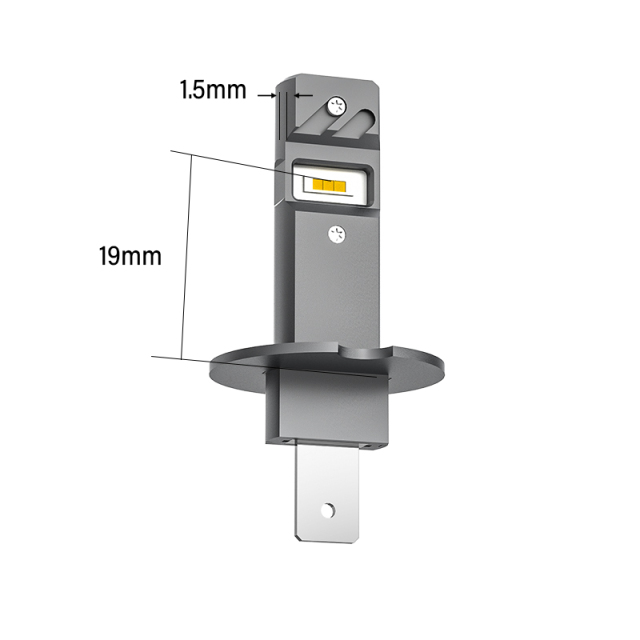 NHC H3 All in one 1:1 size plug & play LED headlight bulb,All in one 1:1 size designed plug and play LED headlight bulb NHC H3,NSSC LIGHTING