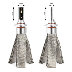 Economic Z6 HB3 9005 copperhead 23W fanless LED headlight bulb,Economic fanless 23W copperhead LED headlight bulb Z6 HB3 9005,NSSC LIGHTING