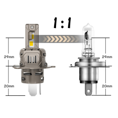 FHZ H4 H19 42W 1:1尺寸LED汽车大灯,诺思赛直插式42W智能解码大功率原装尺寸设计LED汽车大灯FHZ系列H4 H19,MY SHOP
