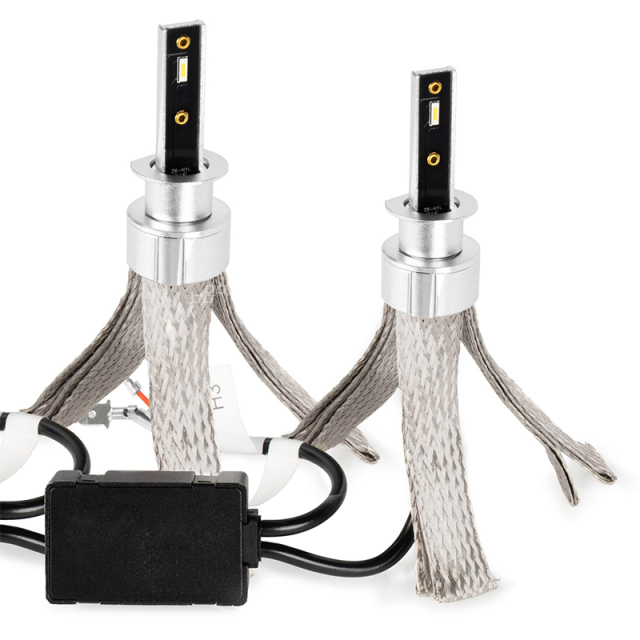 Economic Z6 H1 copperhead 23W fanless LED headlight bulb,Economic fanless 23W copperhead LED headlight bulb Z6 H1,NSSC LIGHTING