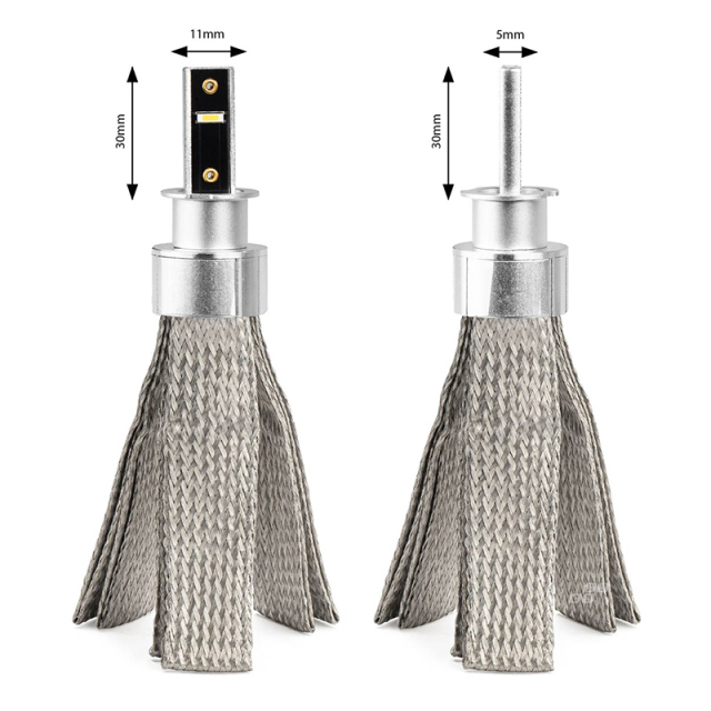 Economic Z6 H3 copperhead 23W fanless LED headlight bulb,Economic fanless 23W copperhead LED headlight bulb Z6 H3,NSSC LIGHTING