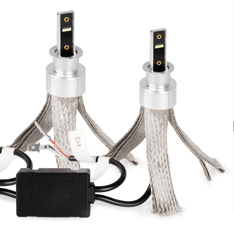 Economic Z6 H3 copperhead 23W fanless LED headlight bulb,Economic fanless 23W copperhead LED headlight bulb Z6 H3,NSSC LIGHTING