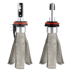 Economic Z6 H15 copperhead 23W fanless LED headlight bulb,Economic fanless 23W copperhead LED headlight bulb Z6 H15,NSSC LIGHTING