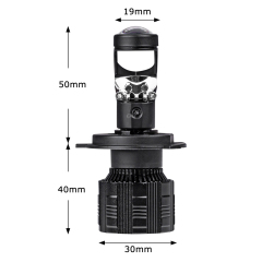 Mini 19mm lens 36W NL19 H4 LED projector lens headlight bulb,Mini 19mm projector lens NL19 H4 36W LED headlight bulb,NSSC LIGHTING
