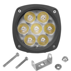 Economic 4.3" round 21W spot & flood Nordic quality LED work light,Economic 4.3 inch round 21W offroad mining agriculture tractor OEM LED work light,NSSC LIGHTING