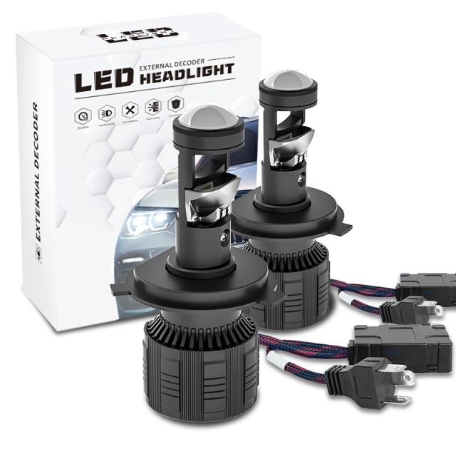 Mini 19mm lens 36W NL19 H4 LED projector lens headlight bulb,Mini 19mm projector lens NL19 H4 36W LED headlight bulb,NSSC LIGHTING